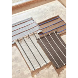 Lina Striped Bath Mat