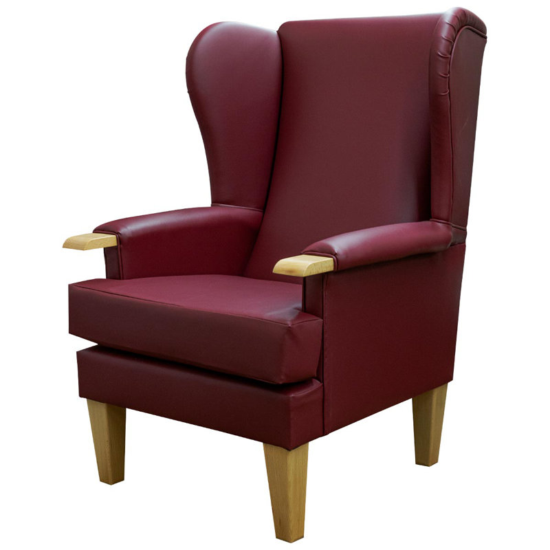 Kensington Upholstered Wingback Chair