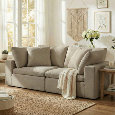 Canapé modulaire 2 pièces Calana Luxe