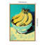 Bowl of Bananas by Treechild Framed Canvas Wall Art Print
