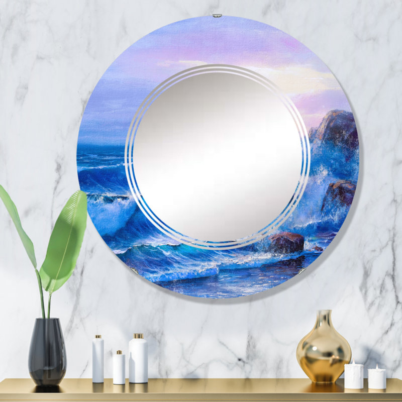 Miroir de salle de bain sans cadre, 32 po x 32 po