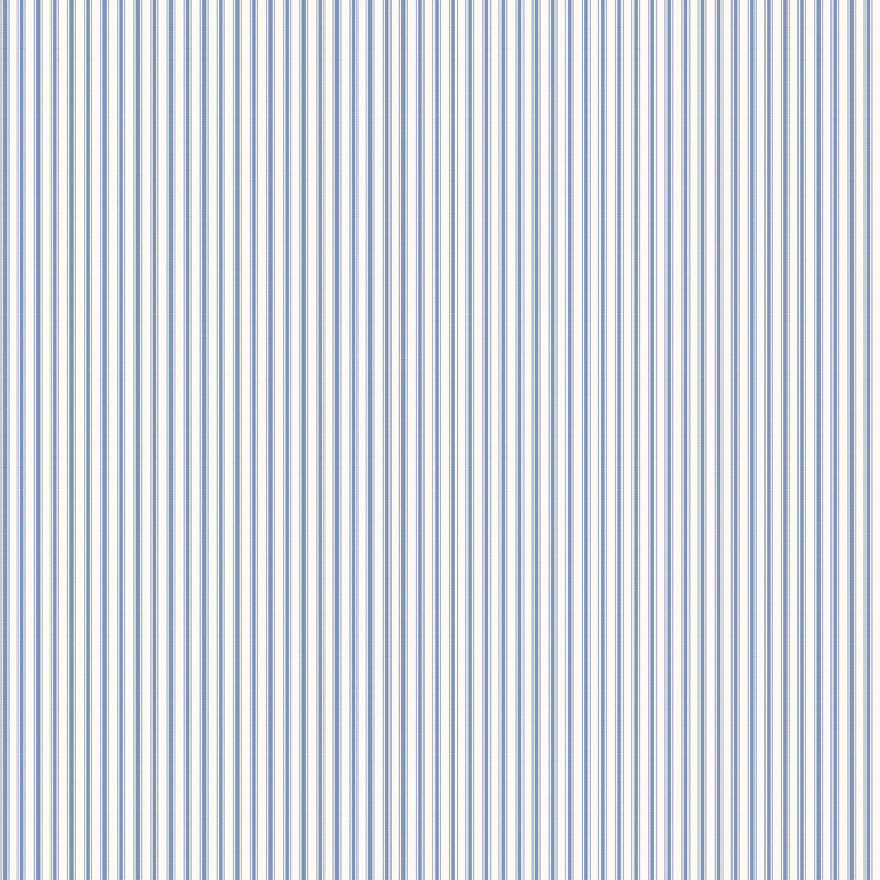 Camron 10m x 53cm Matte Wallpaper Roll, Blue/White