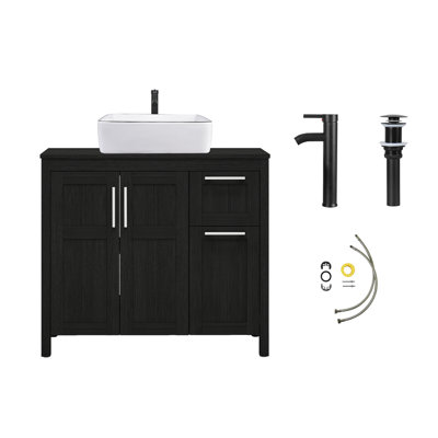 Ensemble de meuble-lavabo simple 36 po avec lavabo 36 po