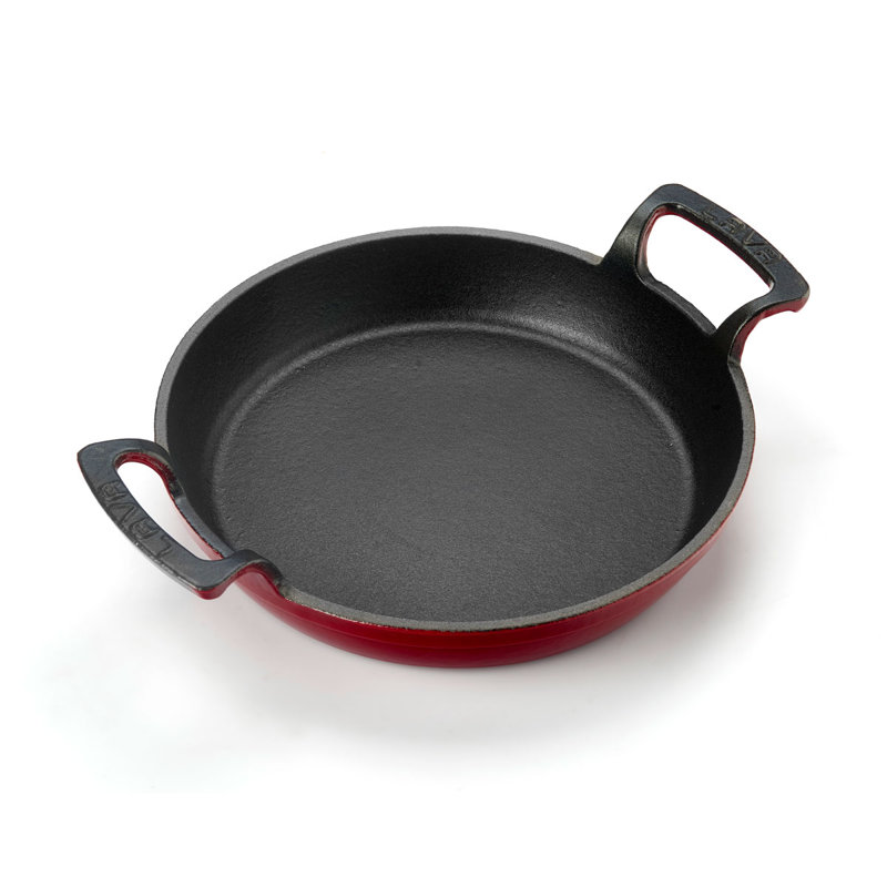 Poêle en fonte émaillée Lava, 0,5 pte, 2.16" H x 10.62" L x 8.26" W