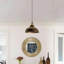 Trabelsi 17cm H Metal Dome Lamp Shade-454579337