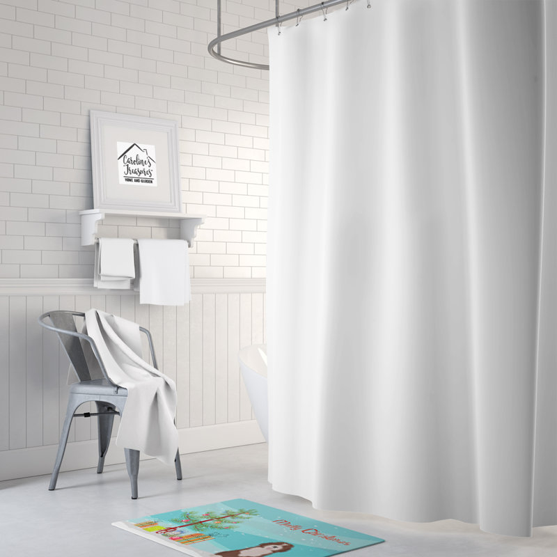Tapis pour salle de bain chinois, Bernedoodle