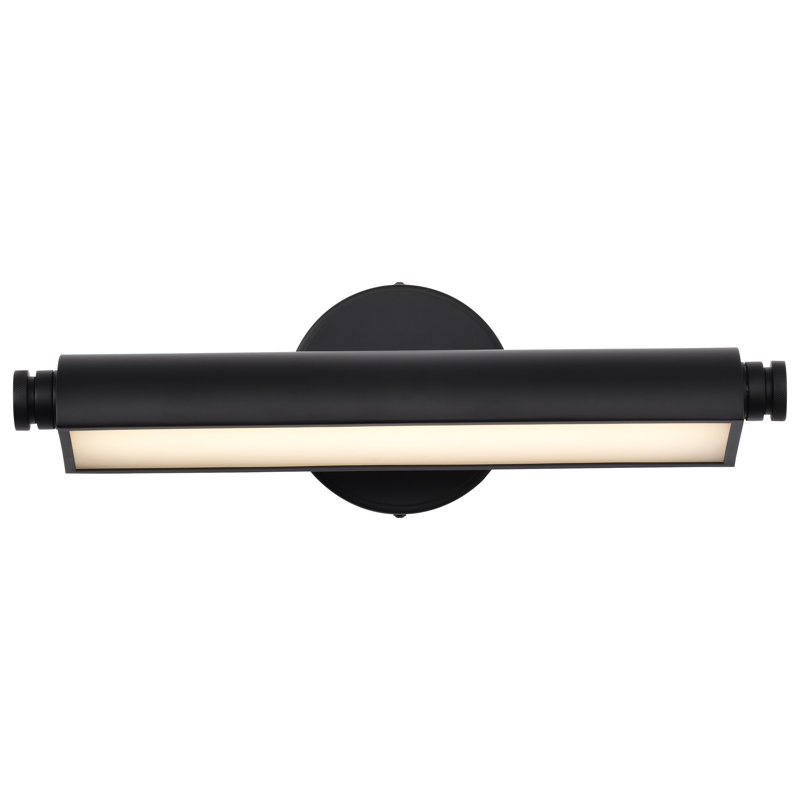 Auden - LED Vanity - 3 CCT Selectable - Acrylic Lens, Black, 17.75" Width