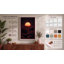 Golden Sun Over Chaos Modern - Wrapped Canvas-253212457-253212450