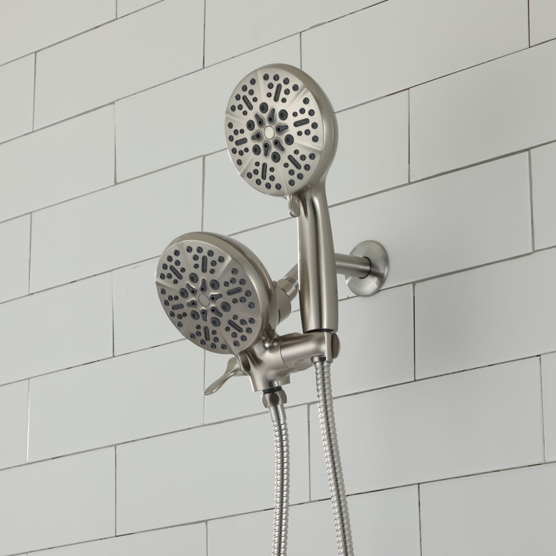 Pomme de douche à main Rain, Nickel brossé