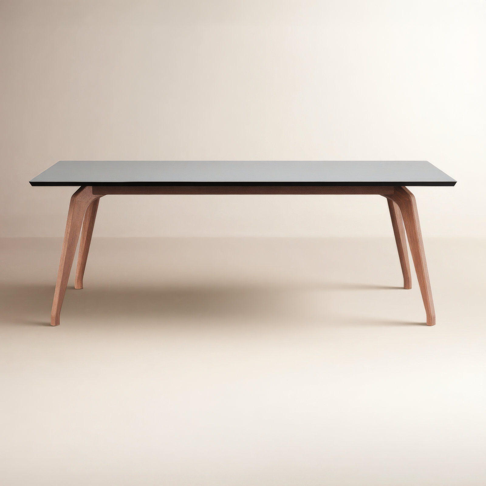 Ena Dining Table, Black, 29.5" H x 86.5" L x 43.5" W