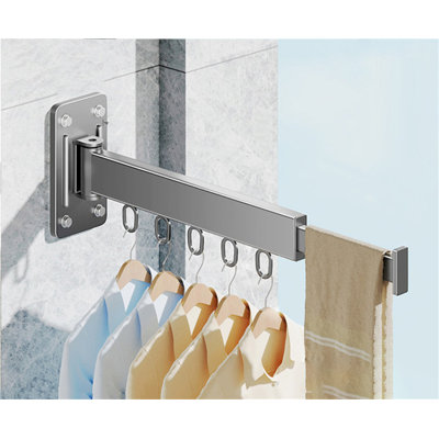 Invisible Folding Clothes Rack