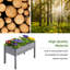 Rectangle Wood  Planter Raised Bed-227095555