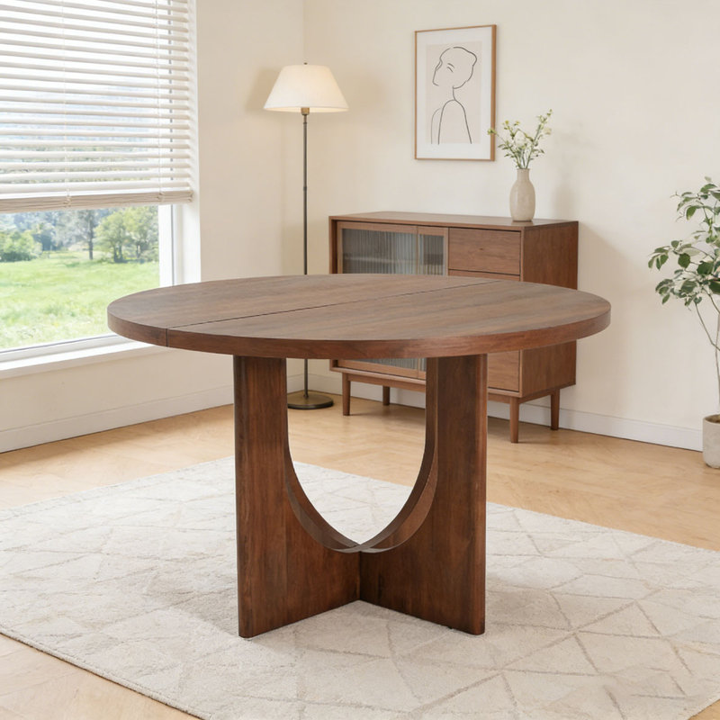 Table de salle à manger 48 ", Noyer