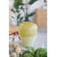 Vase décoratif en verre D8x10 ", vert