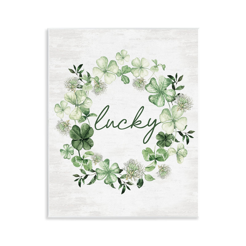 Couronne murale Lucky Clovers
