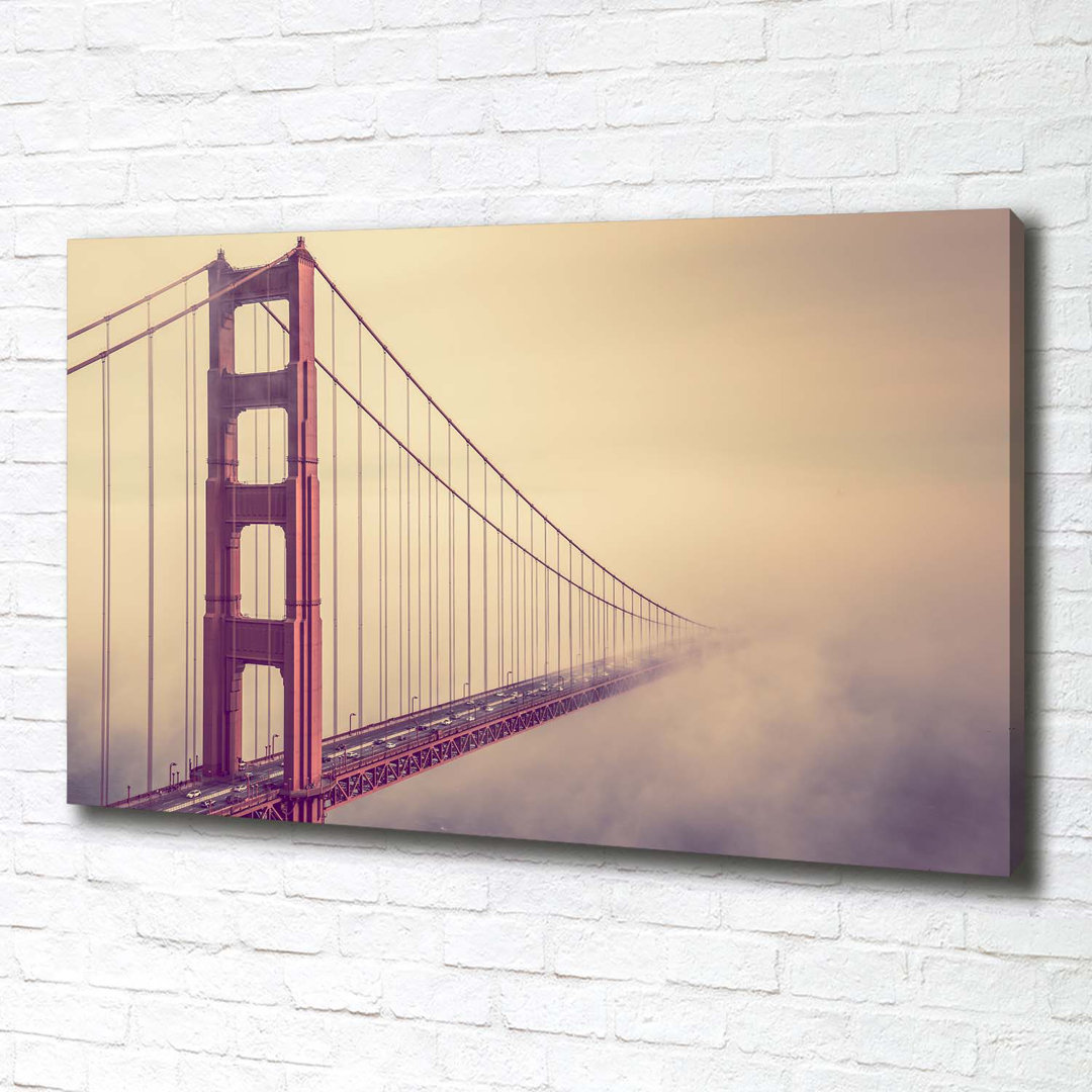 Die Brücke von San Francisco - Kunstdrucke auf Leinwand