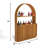 Prohibition Series 84" Cocktail Bar  With Foot Rail and Prohibition Back Bar By RAM Game Room-105836140