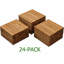 Dalles de terrasse emboîtables en bois brun de 30,5 cm x 30,5 cm (12 po x 12 po) - Paquet de 24 pièces-126256603
