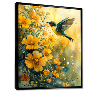 Art mural sur toile Morrison Hummingbird In The Sunshine II