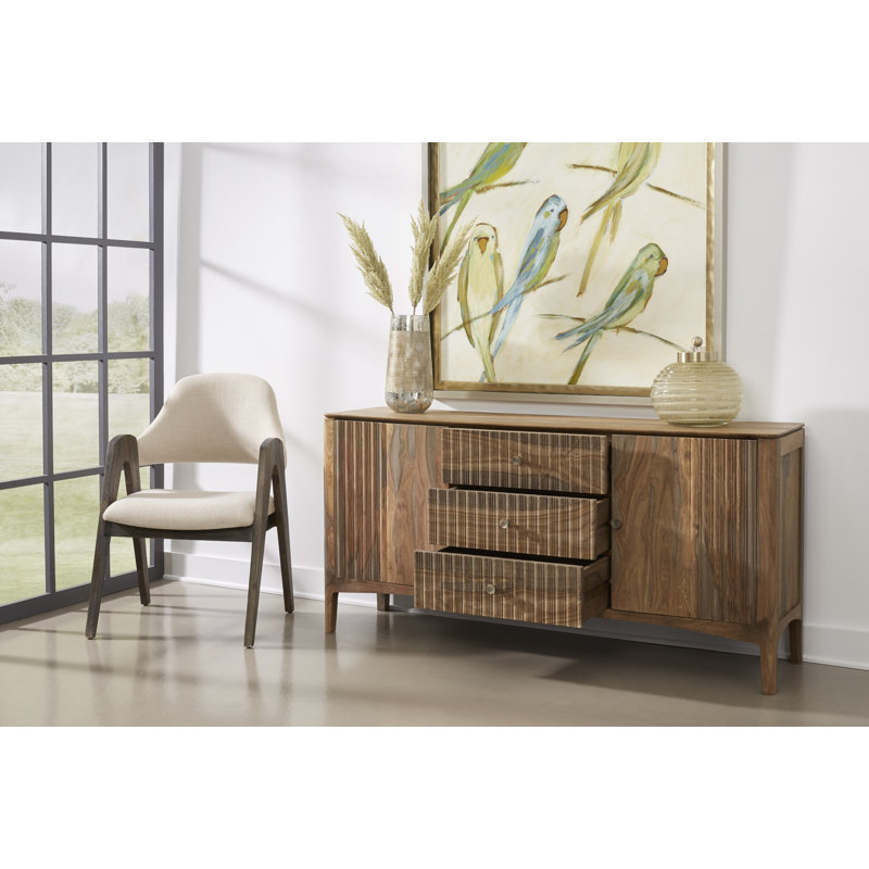 Solid Wood Accent Cabinet