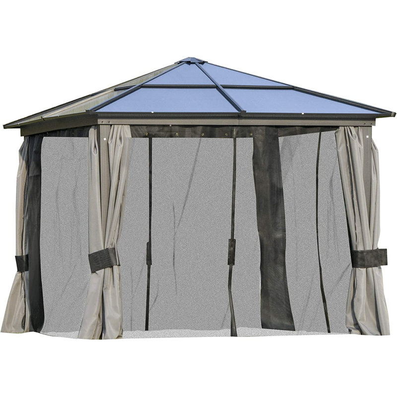 3 x 3(m) Patio Gazebo, Grey