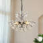 Plafonnier lustre empire en cristal 8 lumières Kuol-947131409