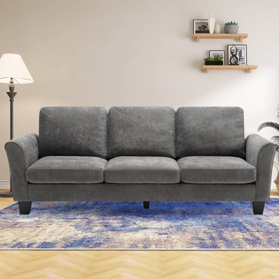 Keally 80.76" Deep Seating 3 Seater Sofa