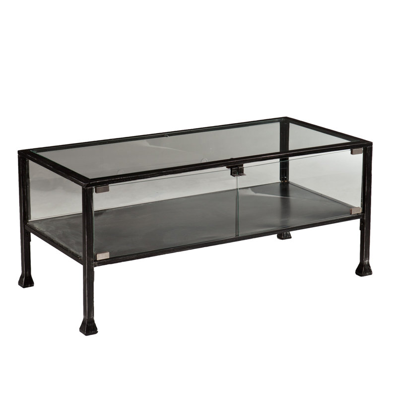 Merali Glass Top Single Coffee Table