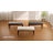  43.9" W Faux Leather Upholstered Bench with Solid Wood Legs-639573225
