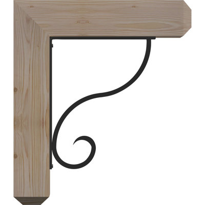 Support simple Ironcrest de 4 po Ashford