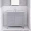 Meuble-lavabo de 36 po avec lavabo supérieur et tiroir basculant-1660636833