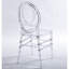 Chaise de mariage, chaise de salle à manger, ensemble de 4, siège en plastique