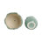 Stoneware Ceramic Planters Decorative Pot Set Durable Handmade Indoor Outdoor Containers Set Of 2-129986975-112827963