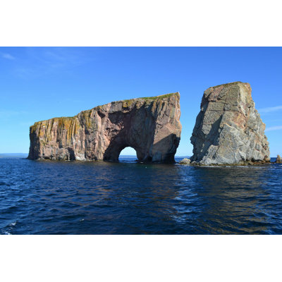 Perce Rock - photographie sur toile tendue