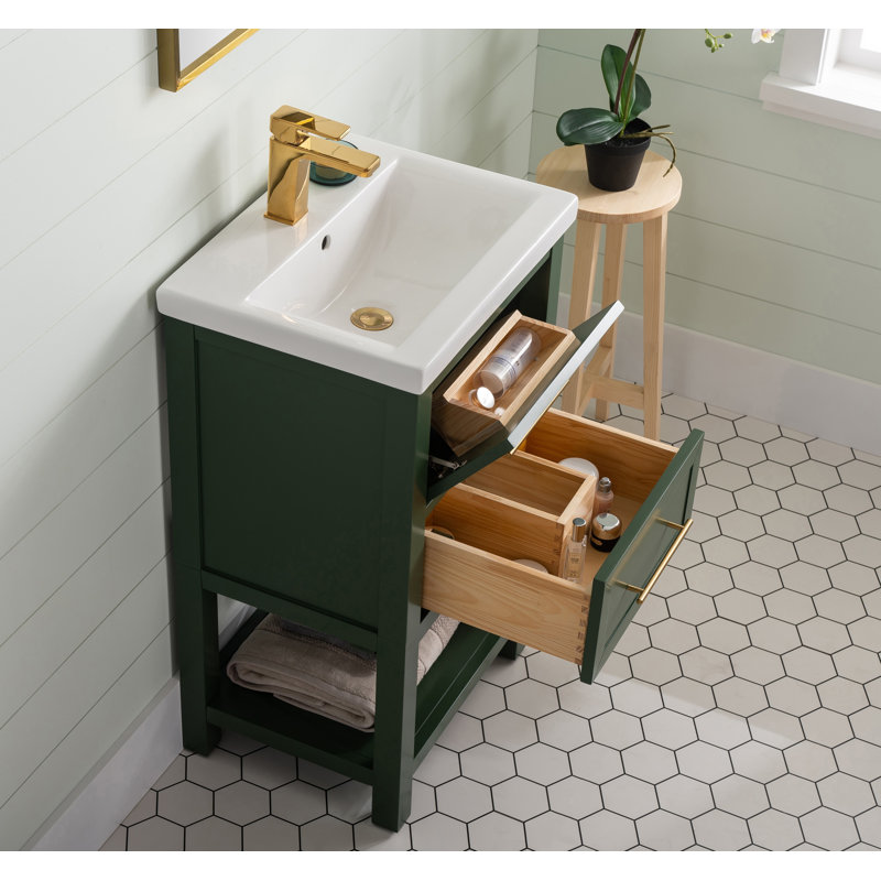 Bickley 20" Single Bathroom Vanity Set, Muir Green