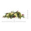 Holiday Arrangement with Hydrangeas, Ribbons and Berries