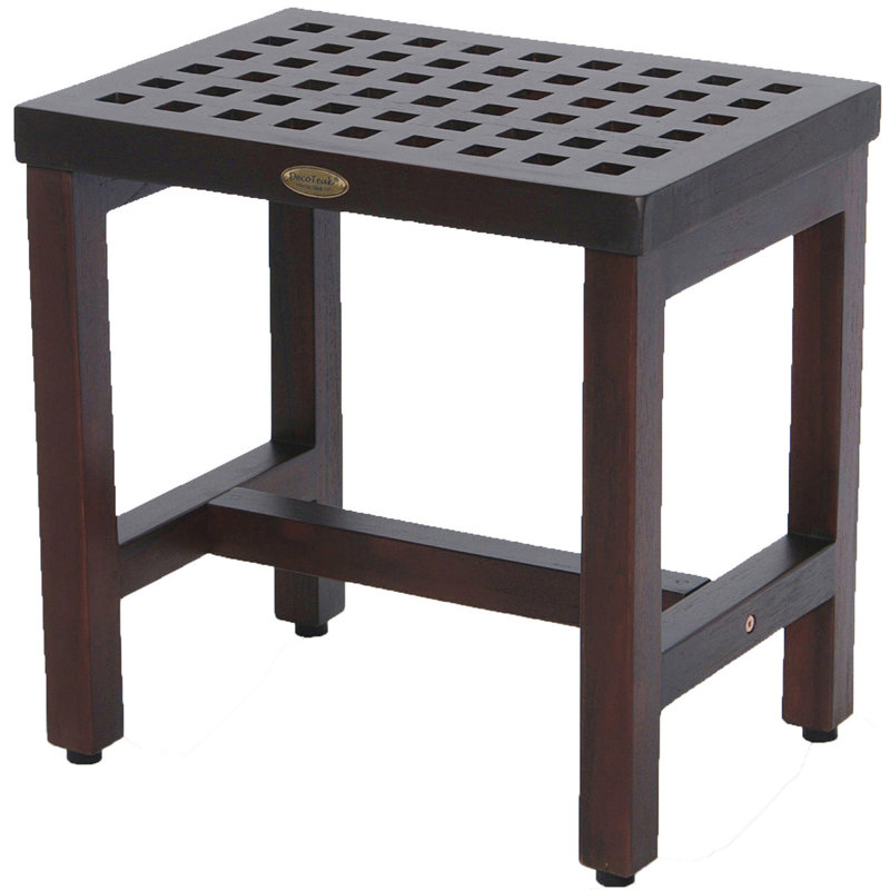 Espalier 18'' W Teak Shower Bench