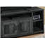Meuble télé, 60 po, console, meuble multimédia, armoire de rangement, salon, chambre à coucher, panneau texturé grain de bois noir
