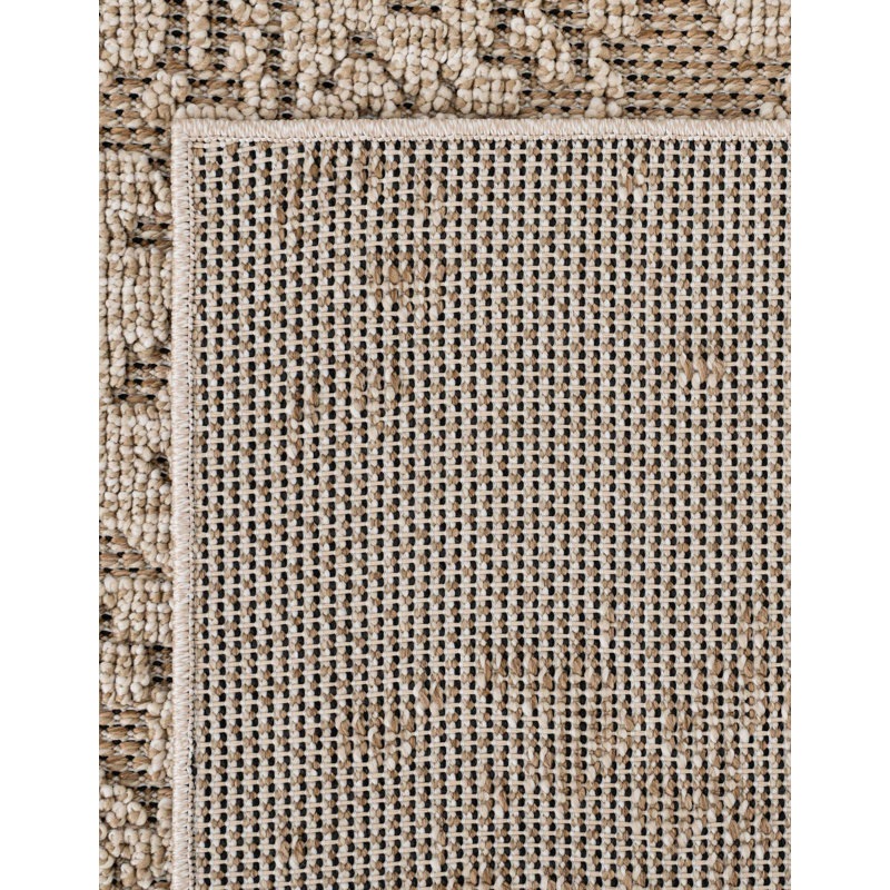 Tapis d'extérieur traditionnel, Rectangle 10 pi x 14 pi 1 po