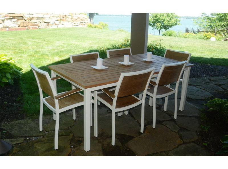 Soho Outdoor 5 - Piece Dining Set, White