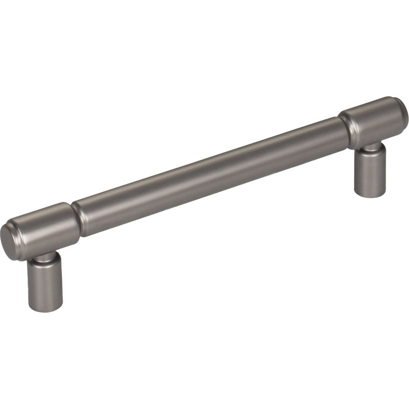 Clarence Bar pull, Ash Gray, 5 1/16" Center to Center