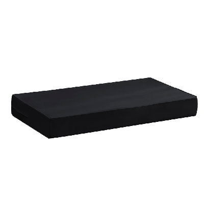  Outdoor Swing Bed Mattress, 52 X 28 X 4, Crib, Granite