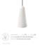 Luminaire suspendu 1 lumière Beacon par Modway-320383086