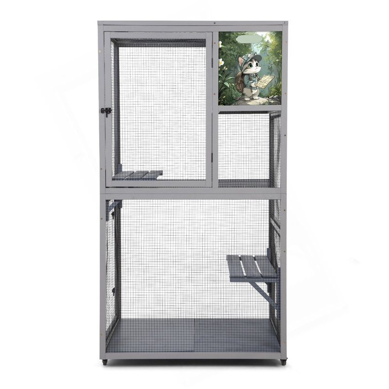 Enceinte d'extérieur pour chat Catio 66 po
