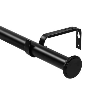 Adelaida Steel Adjustable Single Curtain Rod