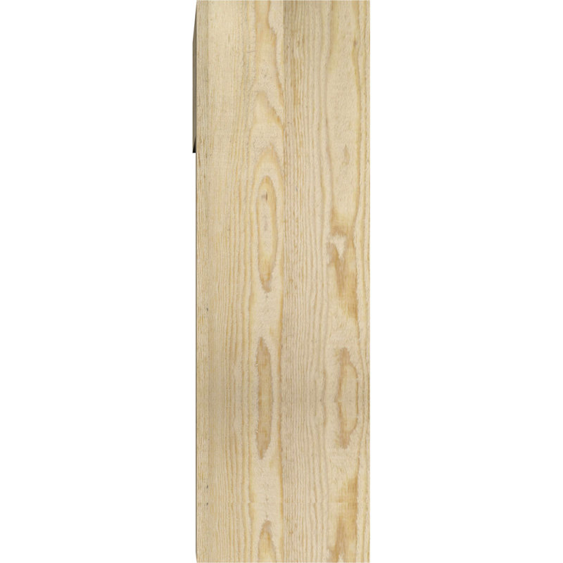 Support Funston Block avec support décalé, 26 x 26, Sapin Douglas de l 8 po (scié brut)