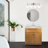 Brookings 31 Inch Bathroom Vanity with Top, Ready to Assemble