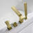 Single Handle Deck Mounted Roman Tub Faucet-80972440