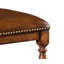 Country Farmhouse Leather Dining Chair