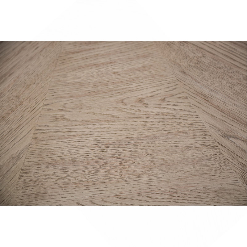Table basse 1Pc de style moderne avec structure ouverte en bois d'hévéa
